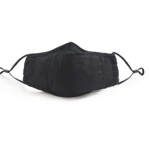 Fold Back Performance Mask with Hook and Loop Closure